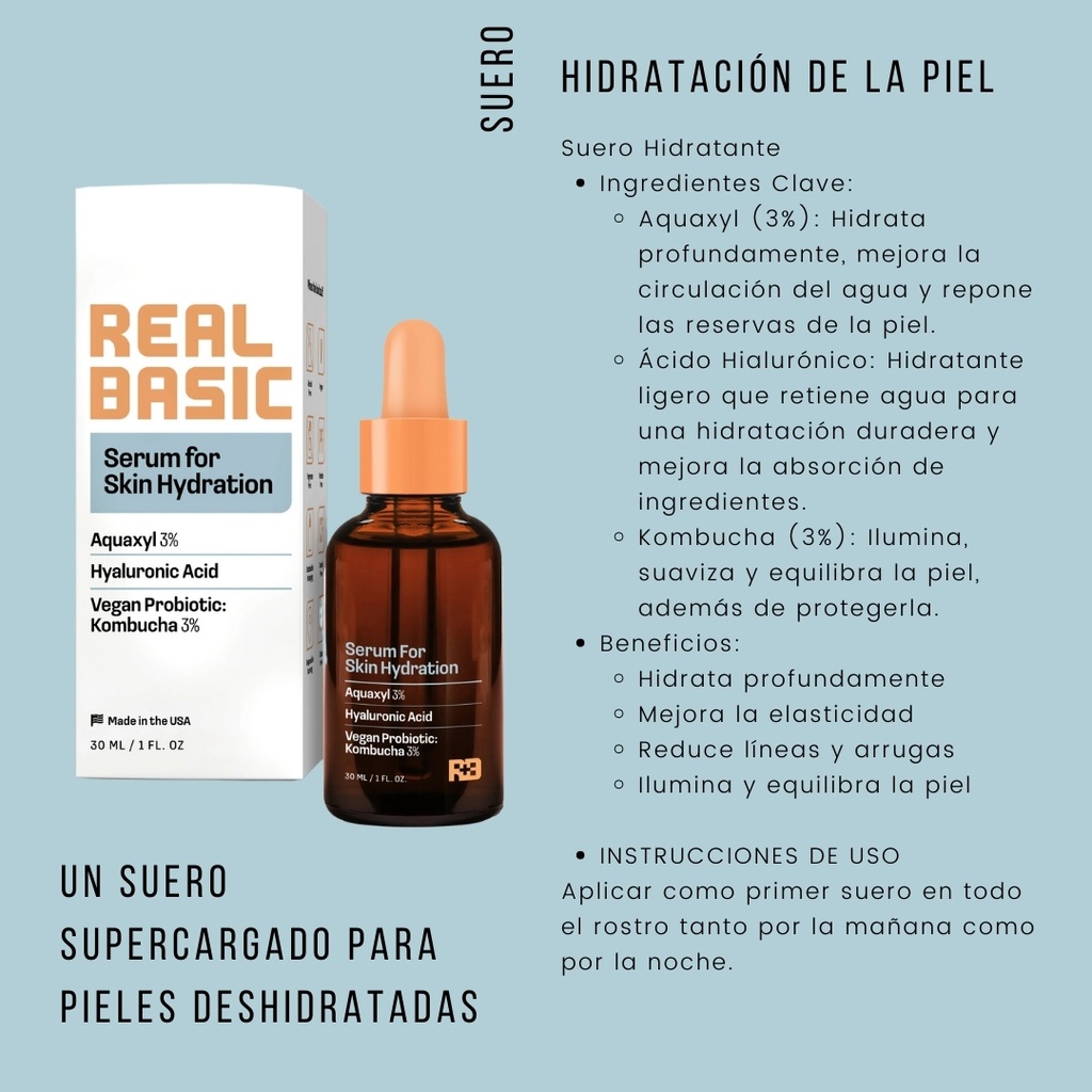 Skin Suero Hidratación de la Piel 30 ml