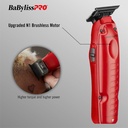 BaBylissPRO® TRIMMER LO-PRO FXONE ROJO