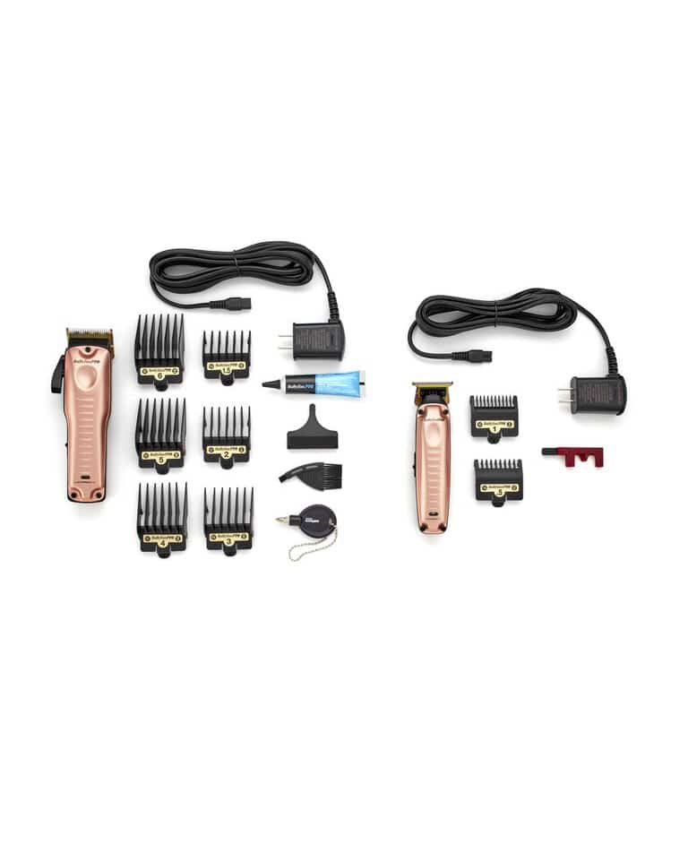 BaBylissPRO® PACK CLIPPER TRIMMER LO-PRO ROSE