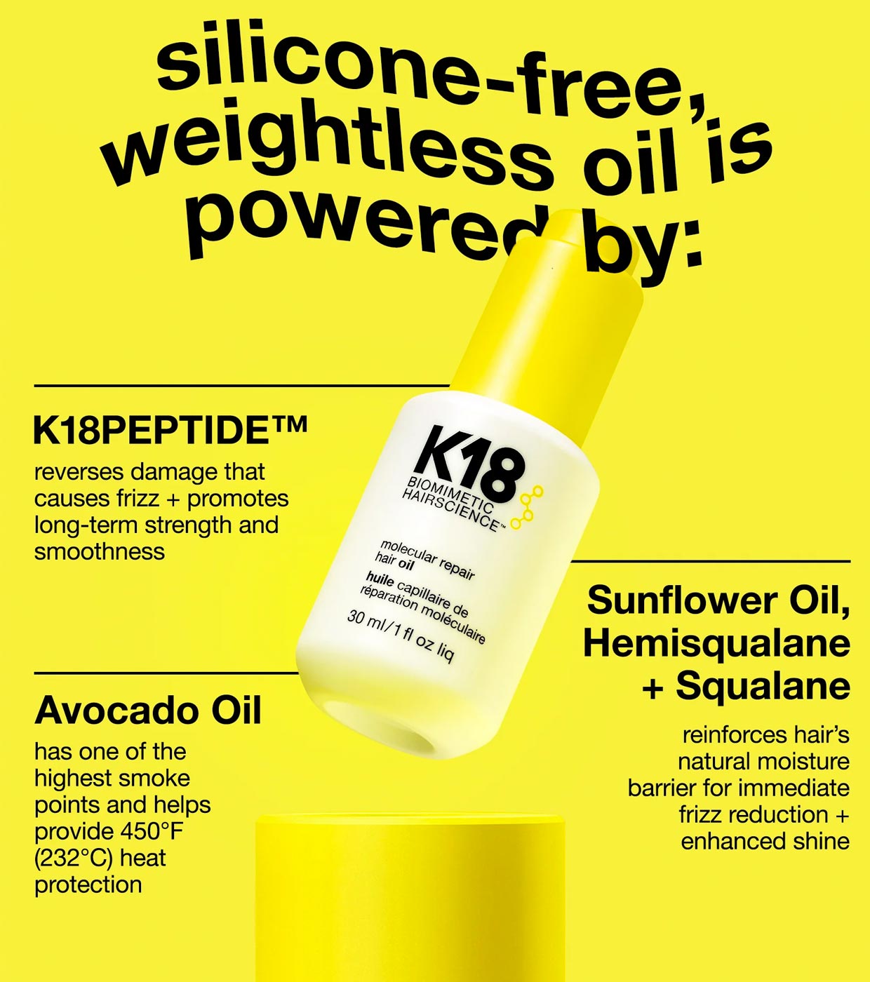 k18 Hair Oil 30ml