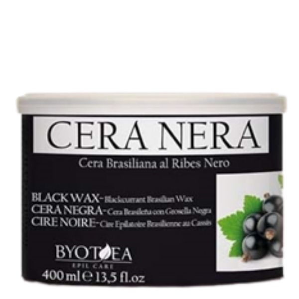 CERA DEPILAR NEGRA CALIENTE S/PAPEL  400ML