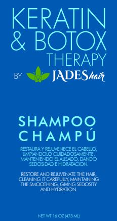 JADES KERATIN & BOTOX SHAMPOO 16OZ