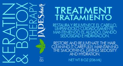 JADES KERATIN & BOTOX TRATAMIENTO 8OZ