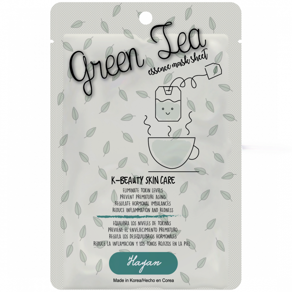 HAYAN MASK GREEN TEA 10PZ 25ML