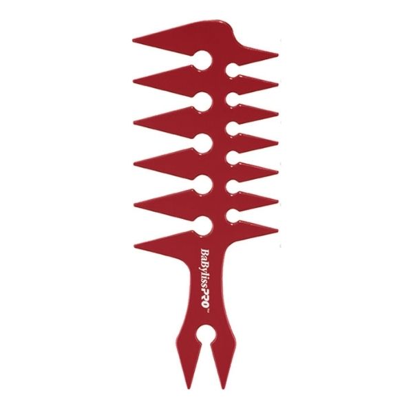 BARBEROLOGY COMBS ANCHO ROJO