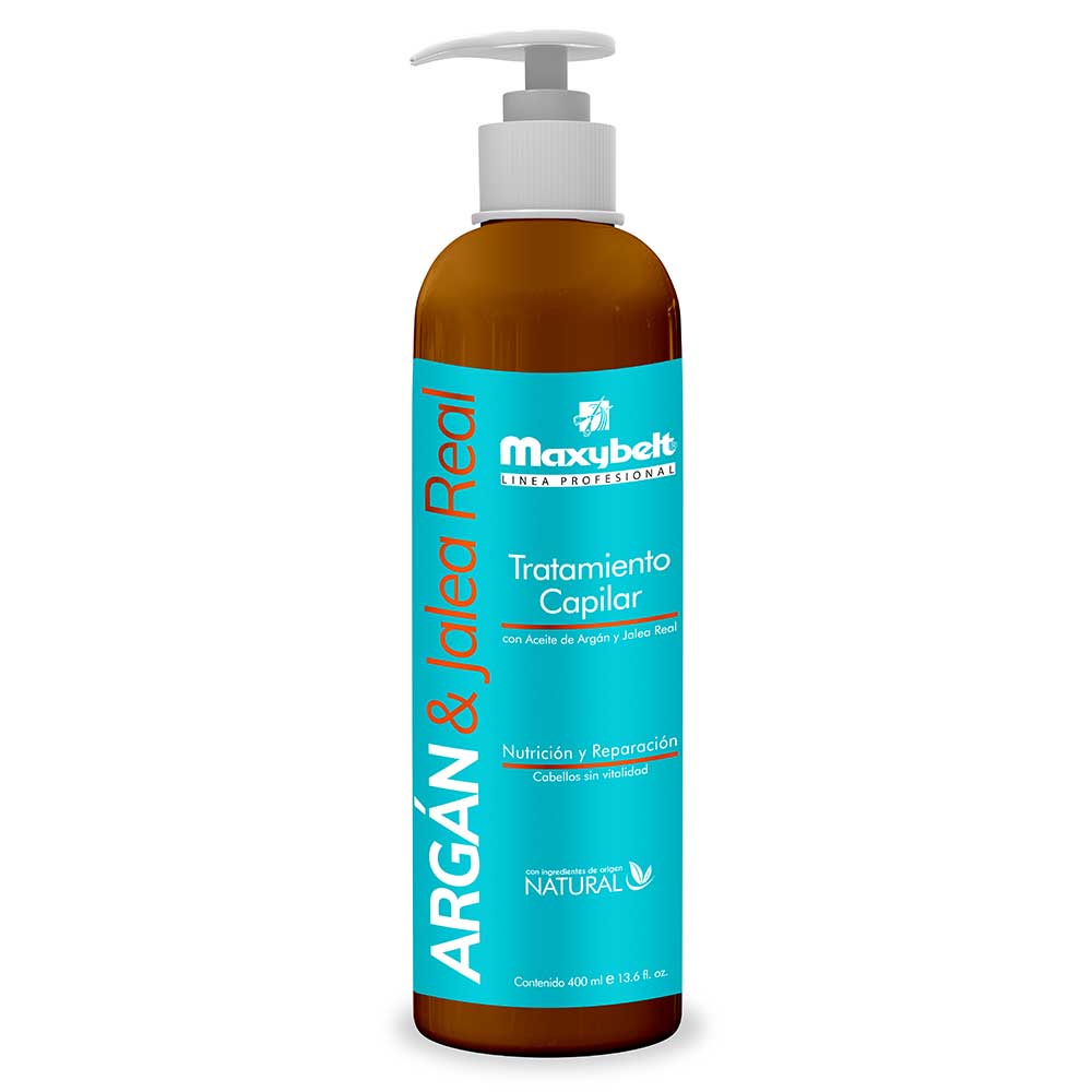 MAXYBELT ARGAN Y JALEA REAL TRATAMIENTO 400ML