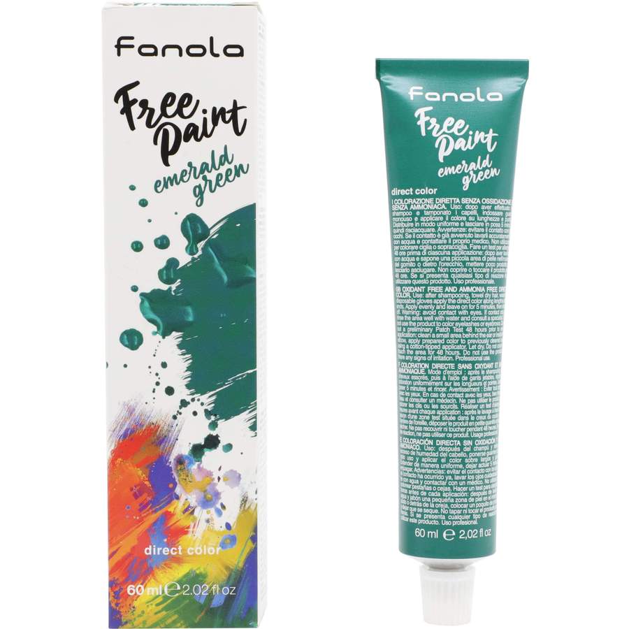 TINTE FANOLA FREE PAINT EMERALD GREEN 60ML