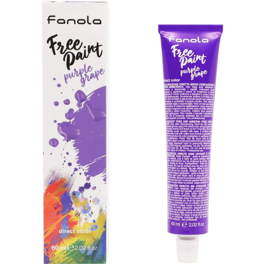 TINTE FANOLA FREE PAINT PURPLE GRAPE 60ML