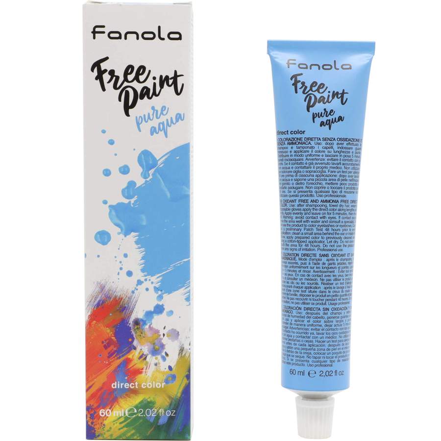 TINTE FANOLA FREE PAINT PURE AQUA 60ML