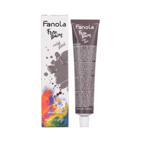 TINTE FANOLA FREE PAINT COLD STEEL 60ML