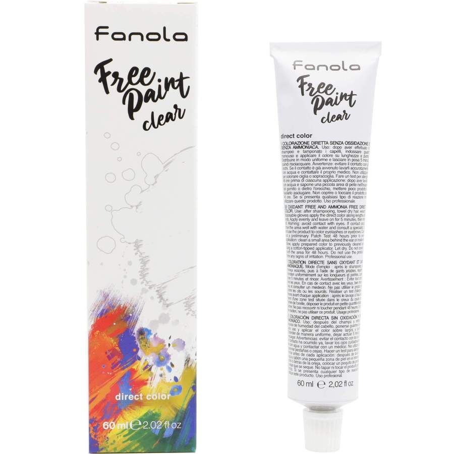 TINTE FANOLA FREE PAINT CLEAR 60ML