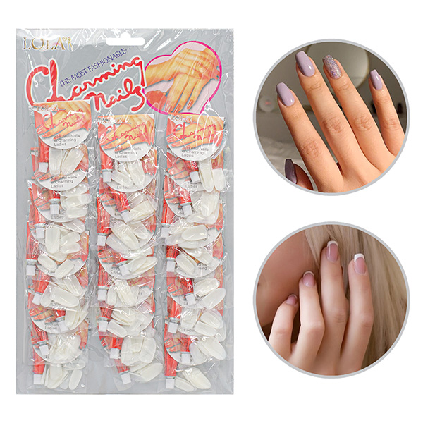 UÑAS POSTIZAS CARTON X20