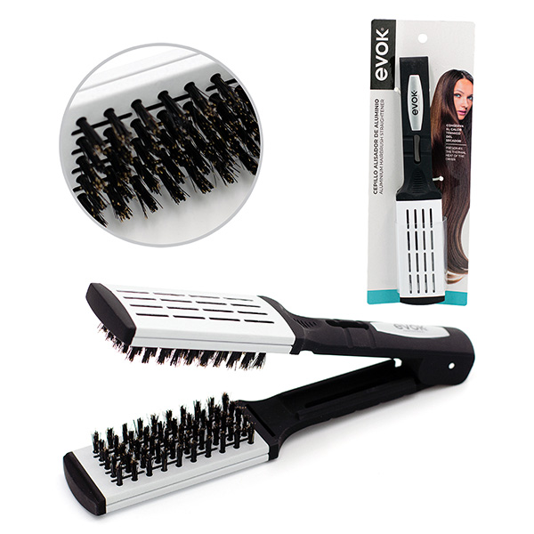 CEPILLO T/ CABELLO TIPO PLANCHA 408