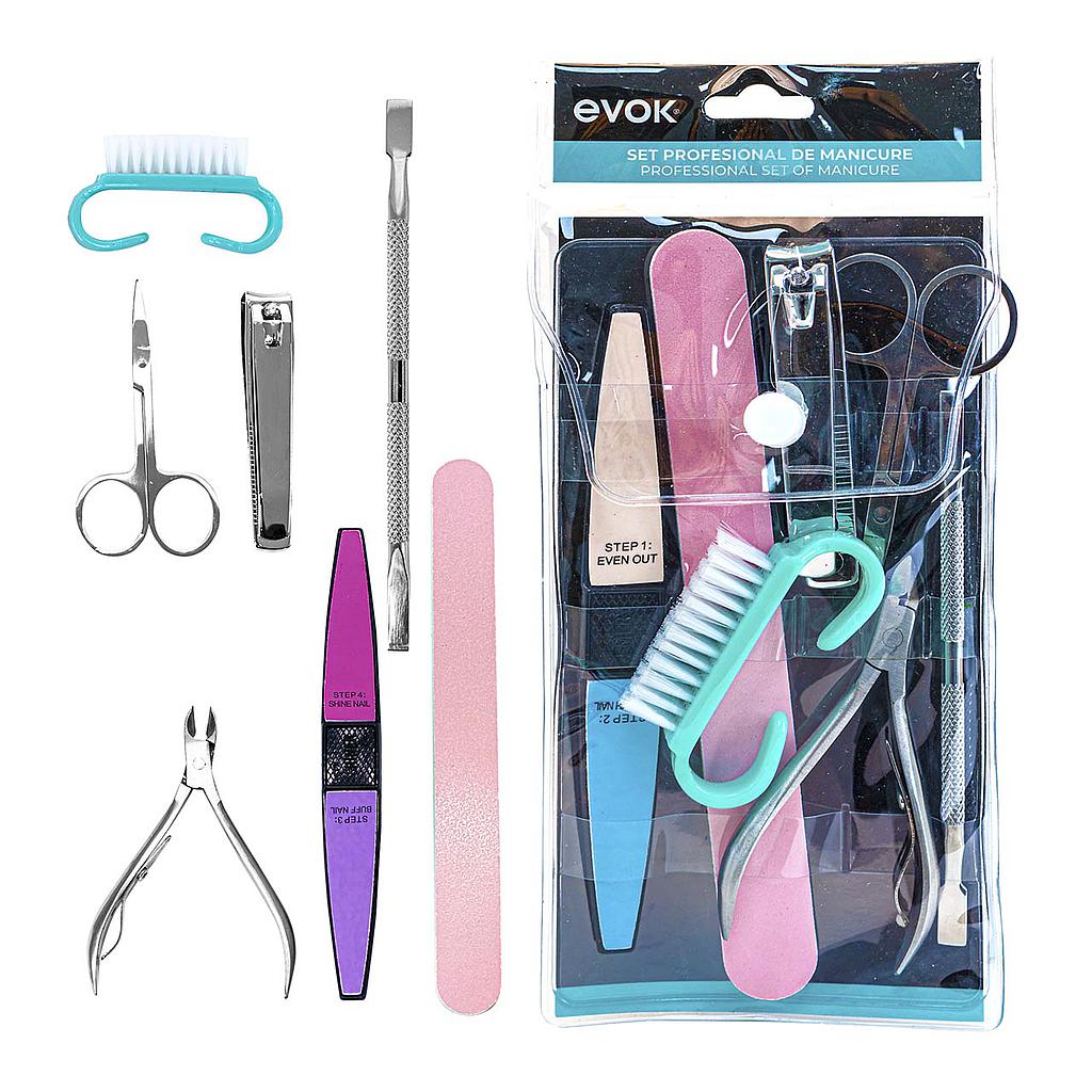 KIT DE MANICURE PROFESIONAL 7 PZA