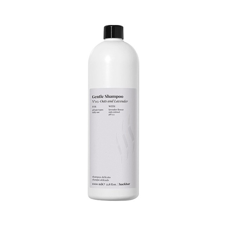 BACK BAR GENTLE SHAMPOO N°03 - Oats and Lavender 1000ML