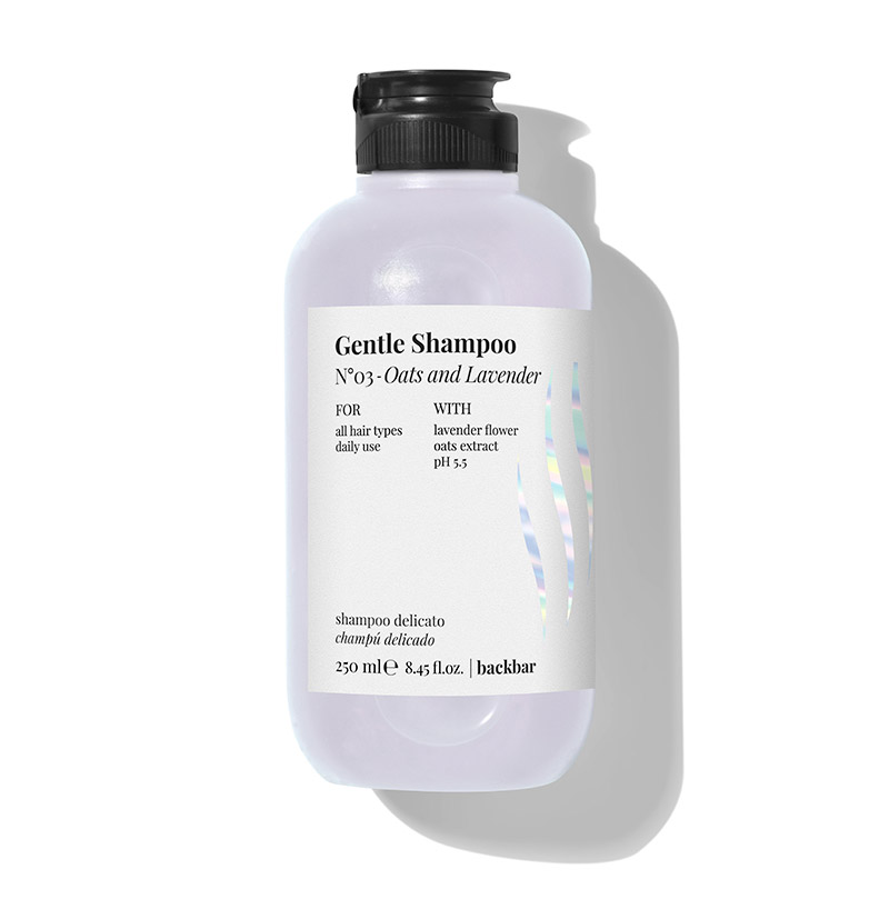 BACK BAR GENTLE SHAMPOO N°03 - Oats and Lavender 250ML