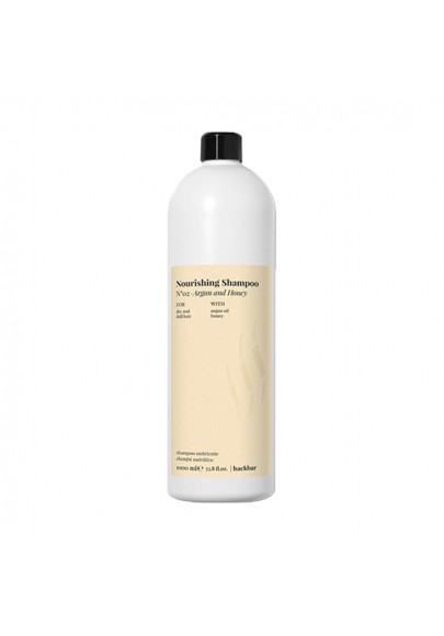 BACK BAR NOURISING SHAMPOO N°02 - Argan and Honey 1000ML