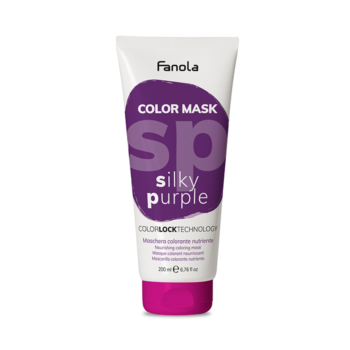 FANOLA COLOR MASK SILKY PURPLE 200 ML