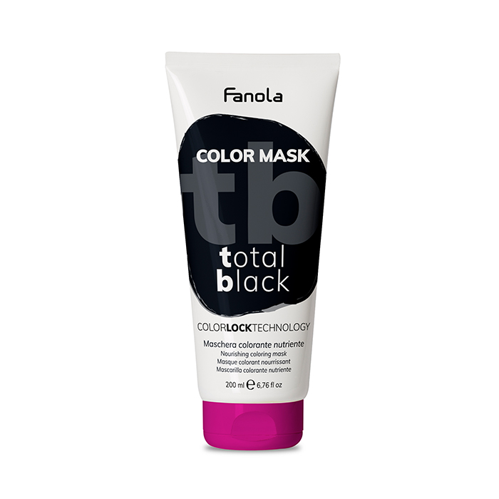 FANOLA COLOR MASK TOTAL BLACK 200 ML