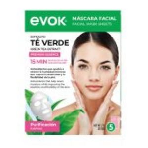 MASCARILLA FACIAL TE VERDE 5 UNIDADES