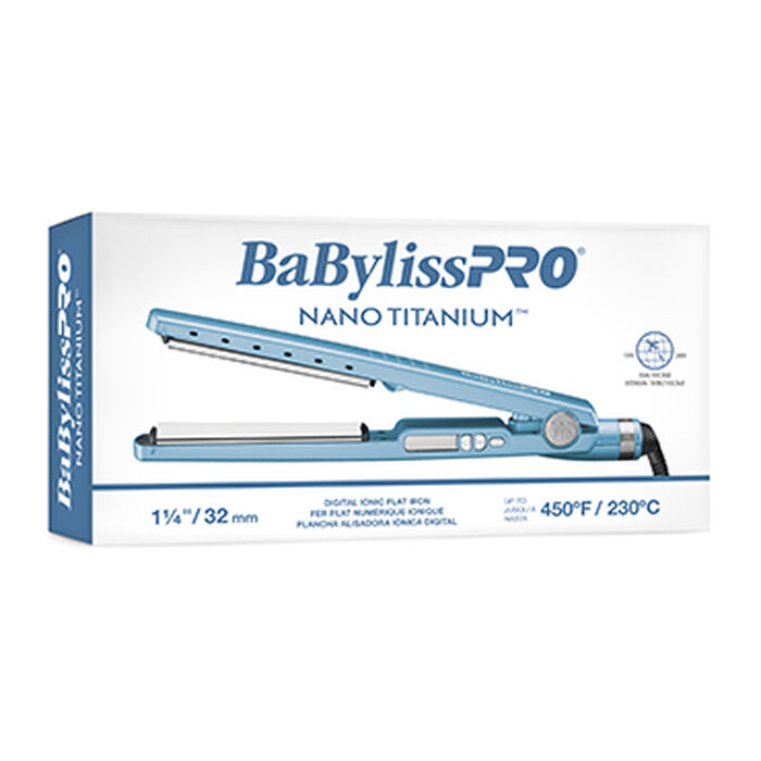 BaBylissPRO® NANO TITANIUM FLAT 1 ¼´