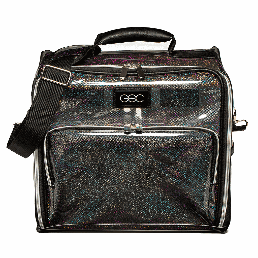 GLITTER NECESER COLLECION BLACK 01