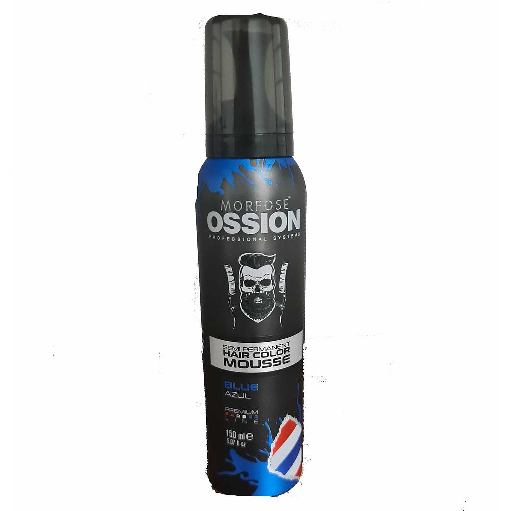 SEMI PERMANENT HAIR COLOR MOUSSE BLUE 150ML