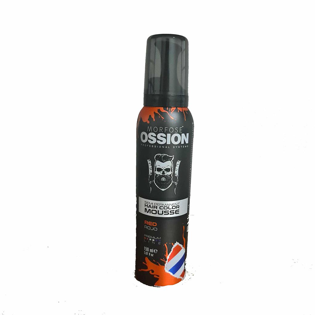 SEMI PERMANENT HAIR COLOR MOUSSE RED 150ML