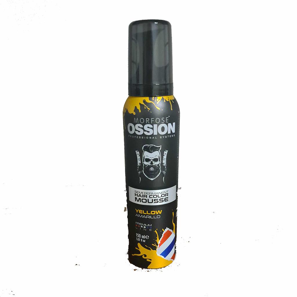 SEMI PERMANENT HAIR COLOR MOUSSE YELLOW 150ML