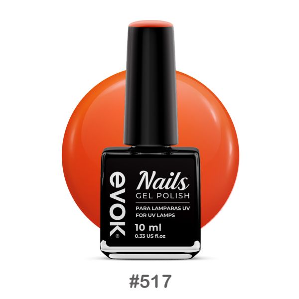 ESMALTE GEL NARANJA#517