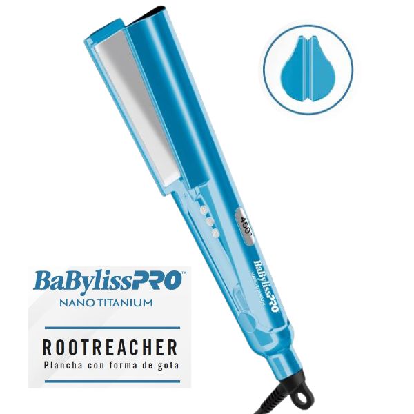 [BNT002TUX] BaBylissPRO® FLAT Nano Titanium ROOTREACHER™ 1½´