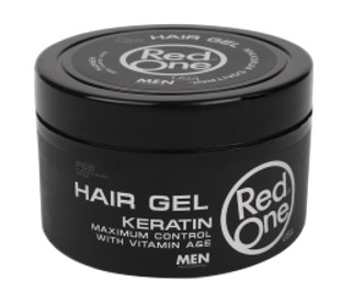 HAIR STYLING GEL - KERATIN SILVER 450ML