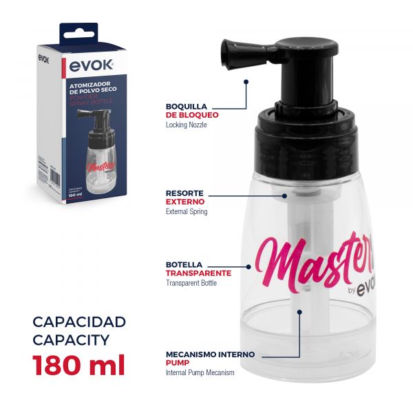 BOTELLA PLASTICA CON ATOMIZADOR 180 ml