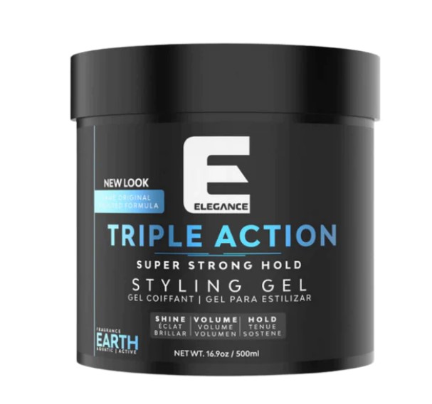 TRIPLE ACTION STYLING GEL EARTH 500ML