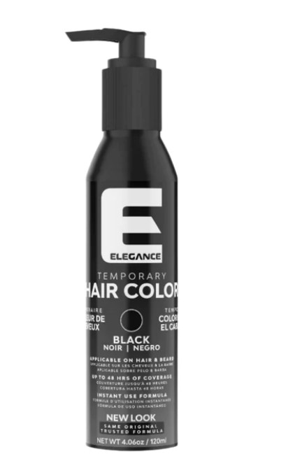 SEMI PERMANENT HAIR COLOR BLACK 120ML