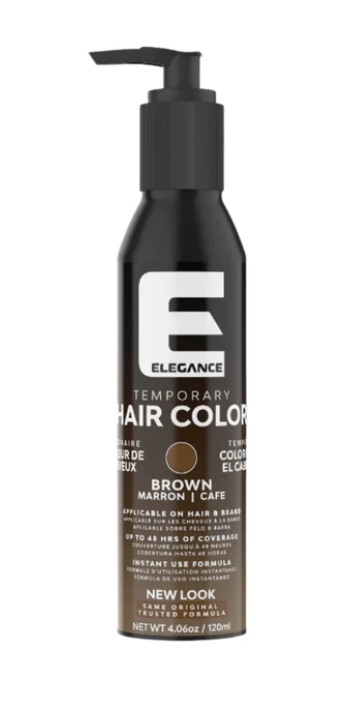 SEMI PERMANENT HAIR COLOR BROWN 120ML