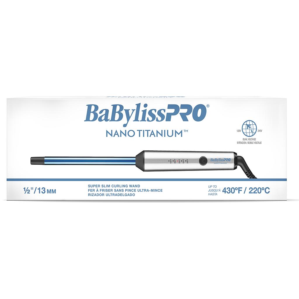 BaBylissPRO® CURLING WAND 1/2' 13mm