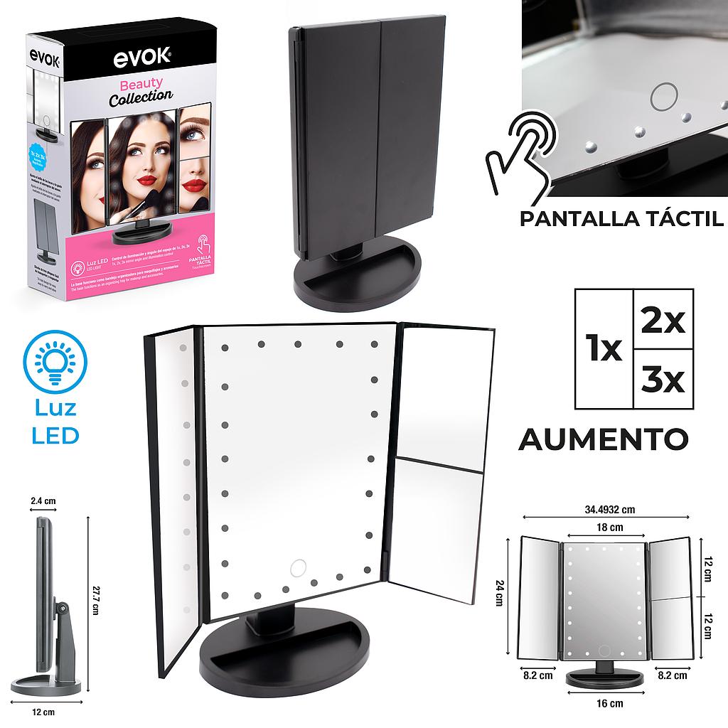 ESPEJO CON LUZ LED