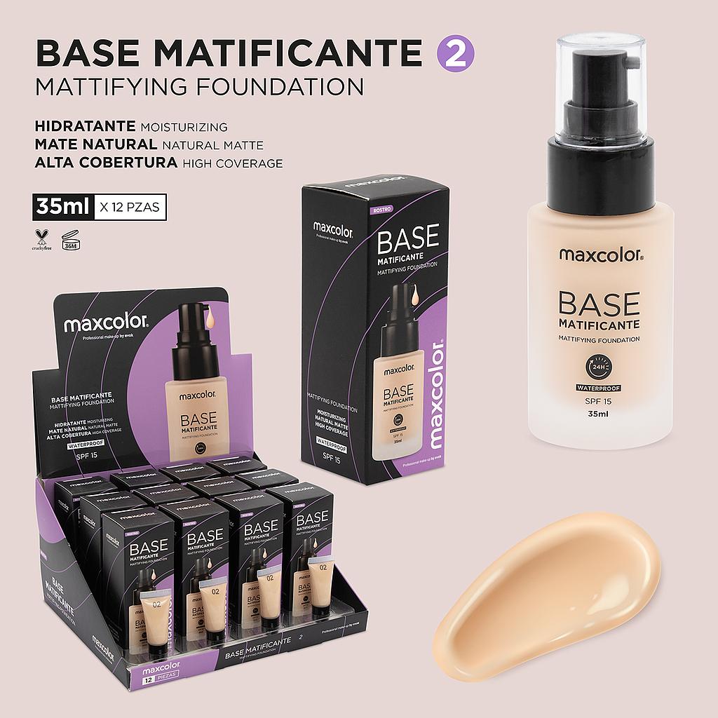 BASE MATIFICANTE 02 MAXCOLOR