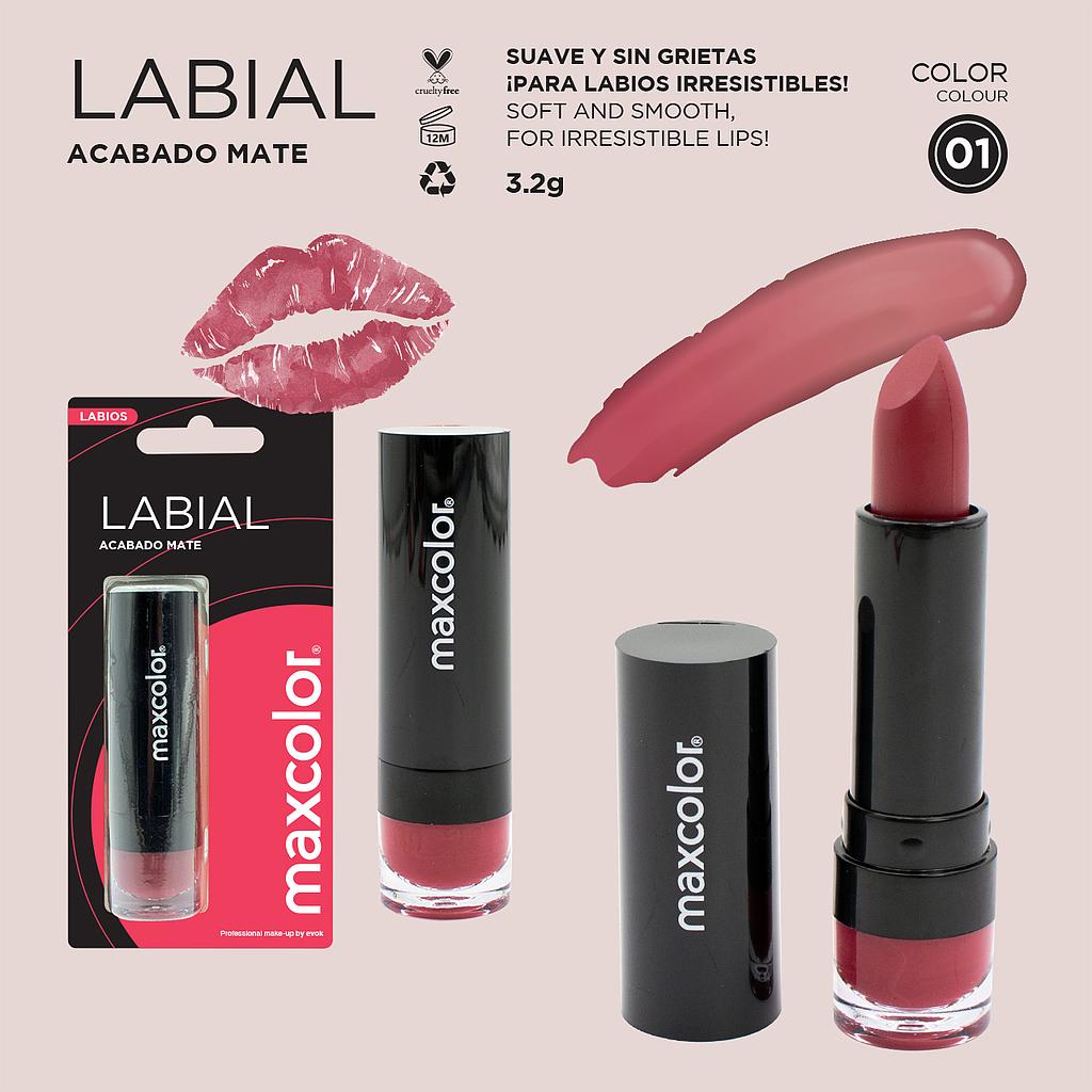 LABIAL MATTE 01 MAXCOLOR