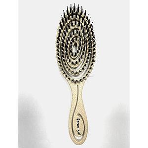 GENTLE MASSAGE HEALTH CARE BOAR HAIR BRUSH NATURE