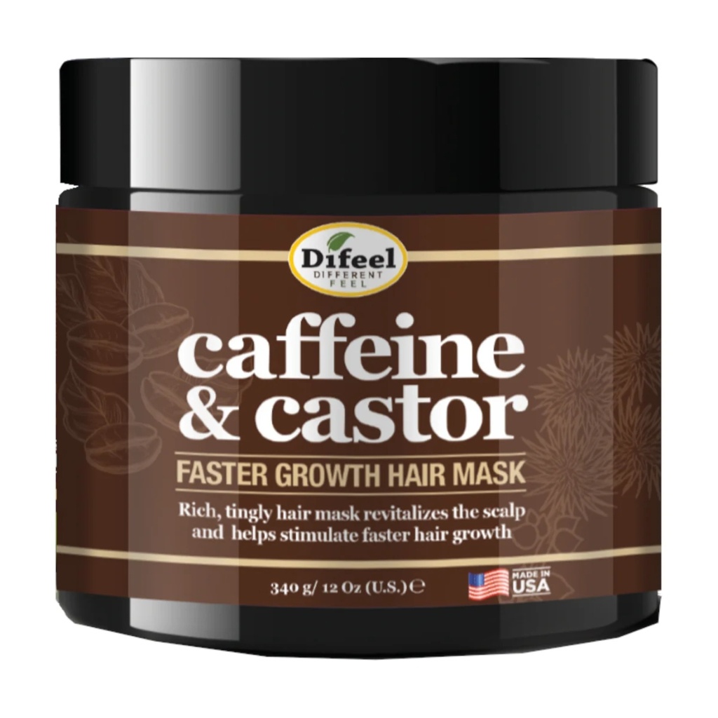 Caffeine and Castor Hair Mask 12 oz