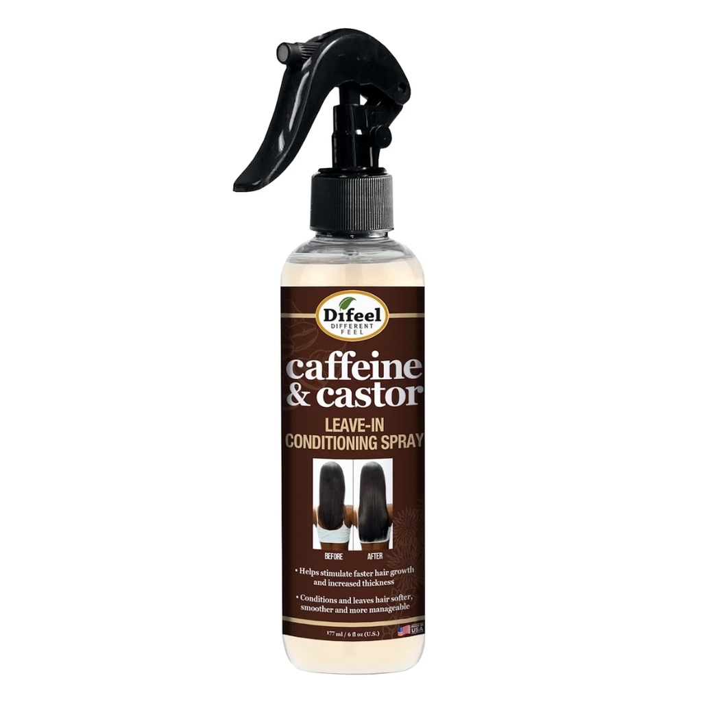 Caffeine and Castor Leave-in Spray 6 oz