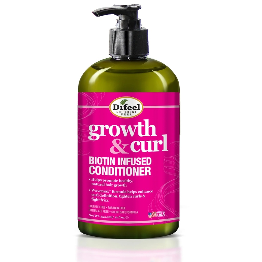 Growth and Curl Biotin Conditioner 12 oz