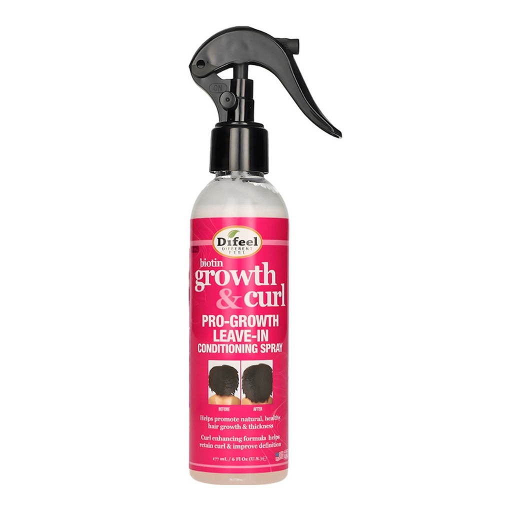 Growth and Curl Biotin Leave-in Spray 6 oz