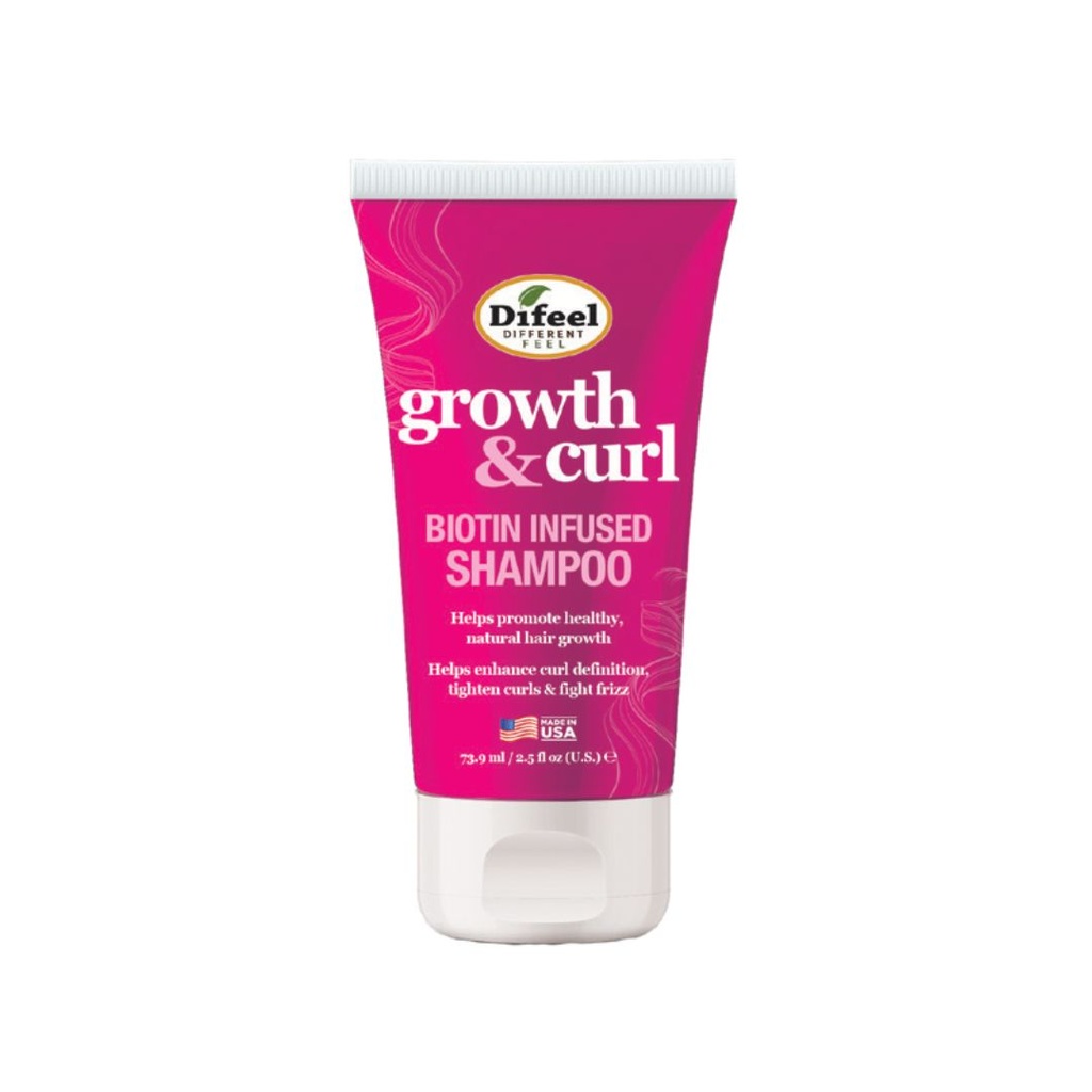 Growth and Curl Biotin Shampoo 2.5 oz