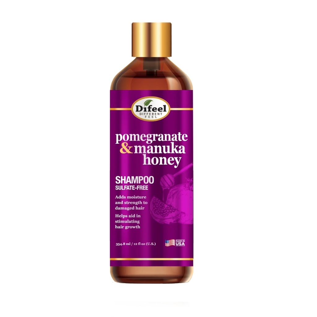 Pomegranate Manuka Honey Shampoo 12 oz