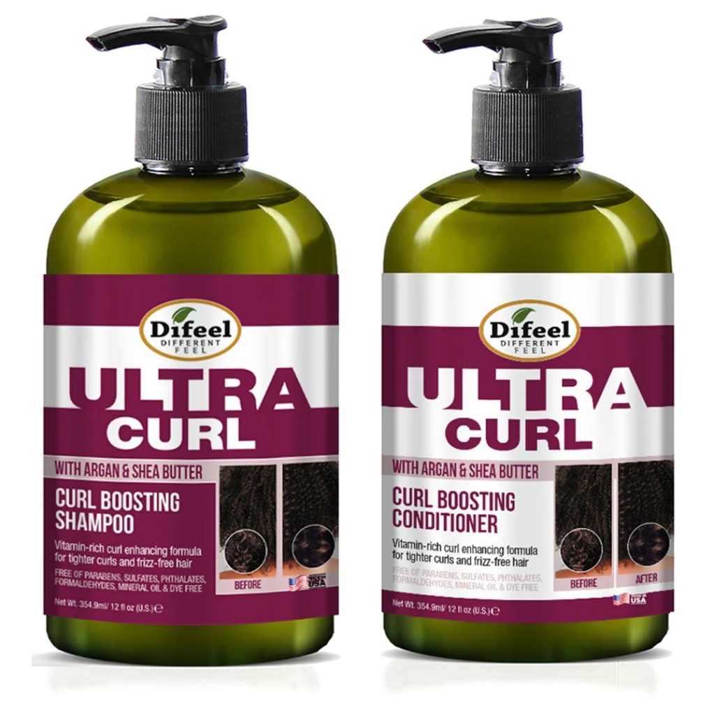 Ultra Curl Boosting Shampoo & Conditioner 12 oz Kit