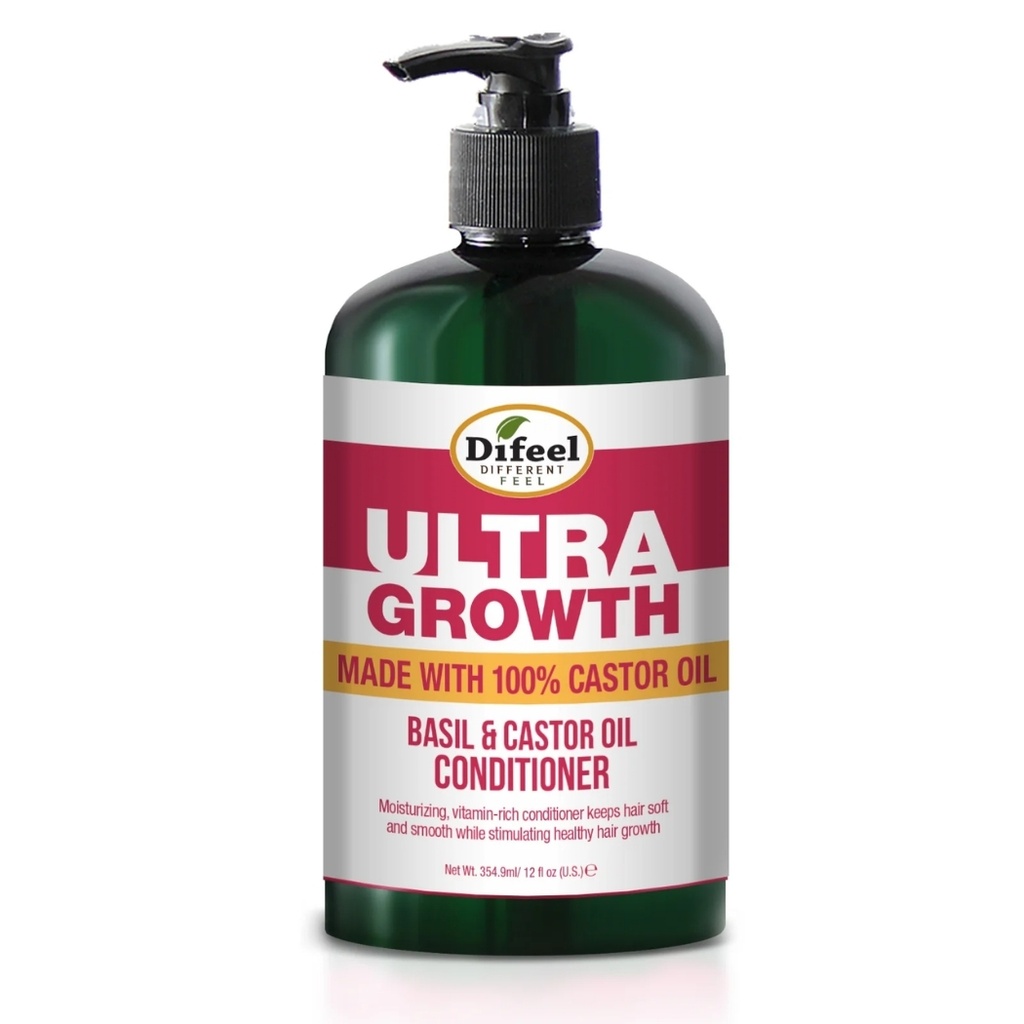 Ultra Growth Basil-Castor Conditioner 12 oz