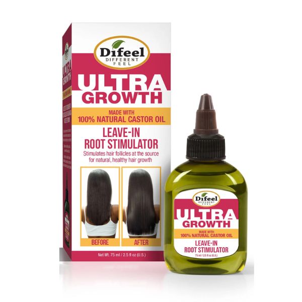 Ultra Growth Basil-Castor Leave-in Root Stiml 2.5 oz